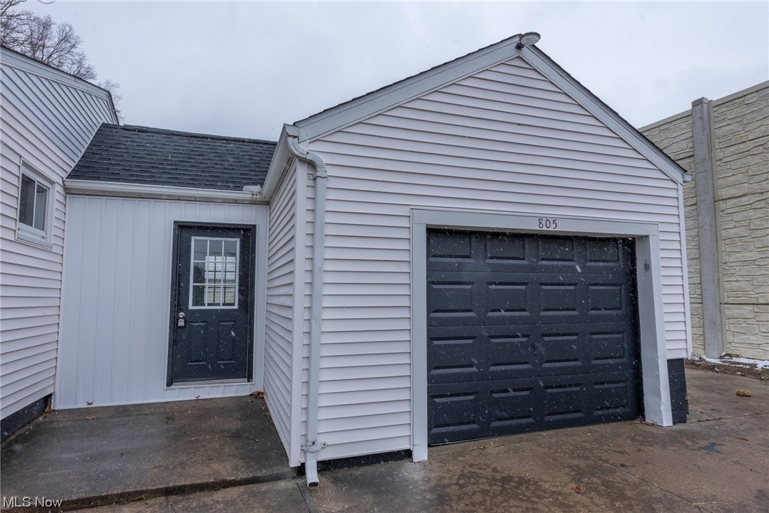 805 Gougler Road Akron, OH 44319 - Photo 2 of 21 View of garage