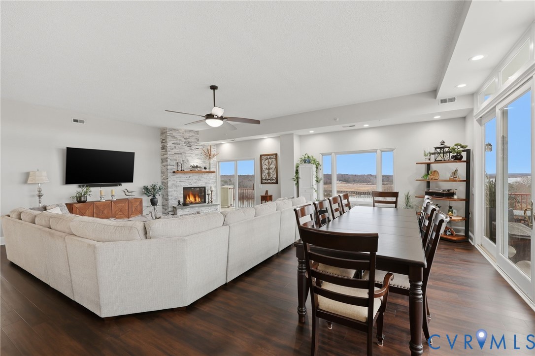 301 Beacon Ridge Drive, Unit 804 Hopewell, VA 23860 - Photo 11 of 64 a living room with furniture and a flat screen tv