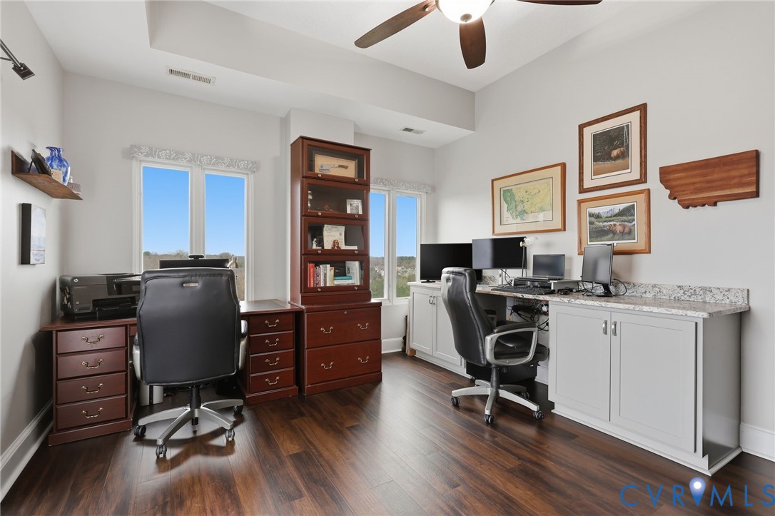 301 Beacon Ridge Drive, Unit 804 Hopewell, VA 23860 - Photo 34 of 64 a view of a workspace with furniture and a window