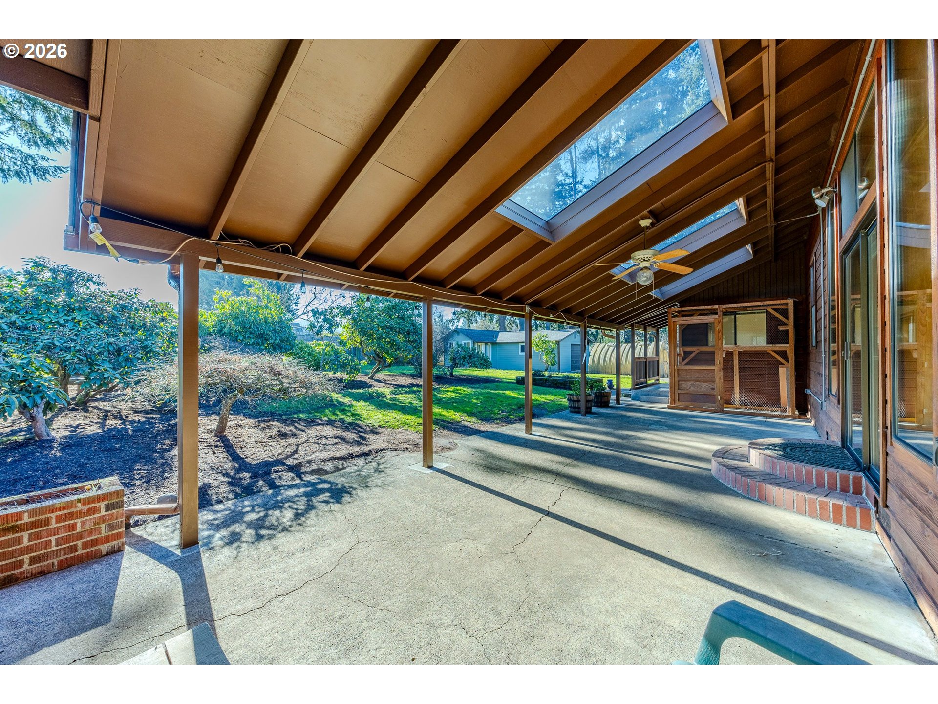 3248 West 15th Avenue Eugene, OR 97402 - Photo 26 of 33 a view of a backyard with porch