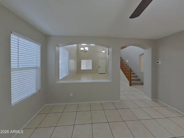 a view of a livingroom with furniture