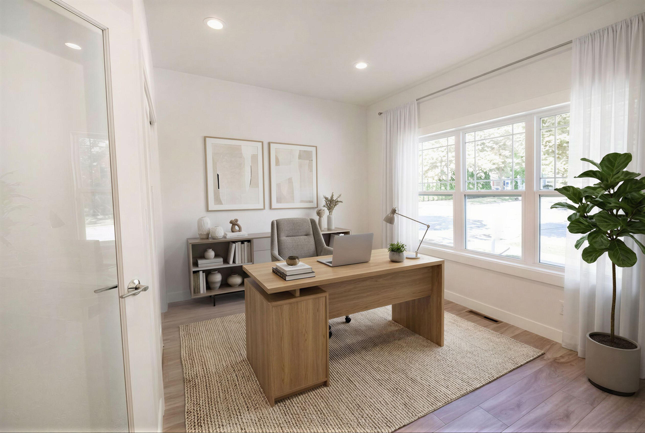 433 Niagara Avenue Sheboygan, WI 53081 - Photo 16 of 70 Home Office on Main Level Virtually Staged