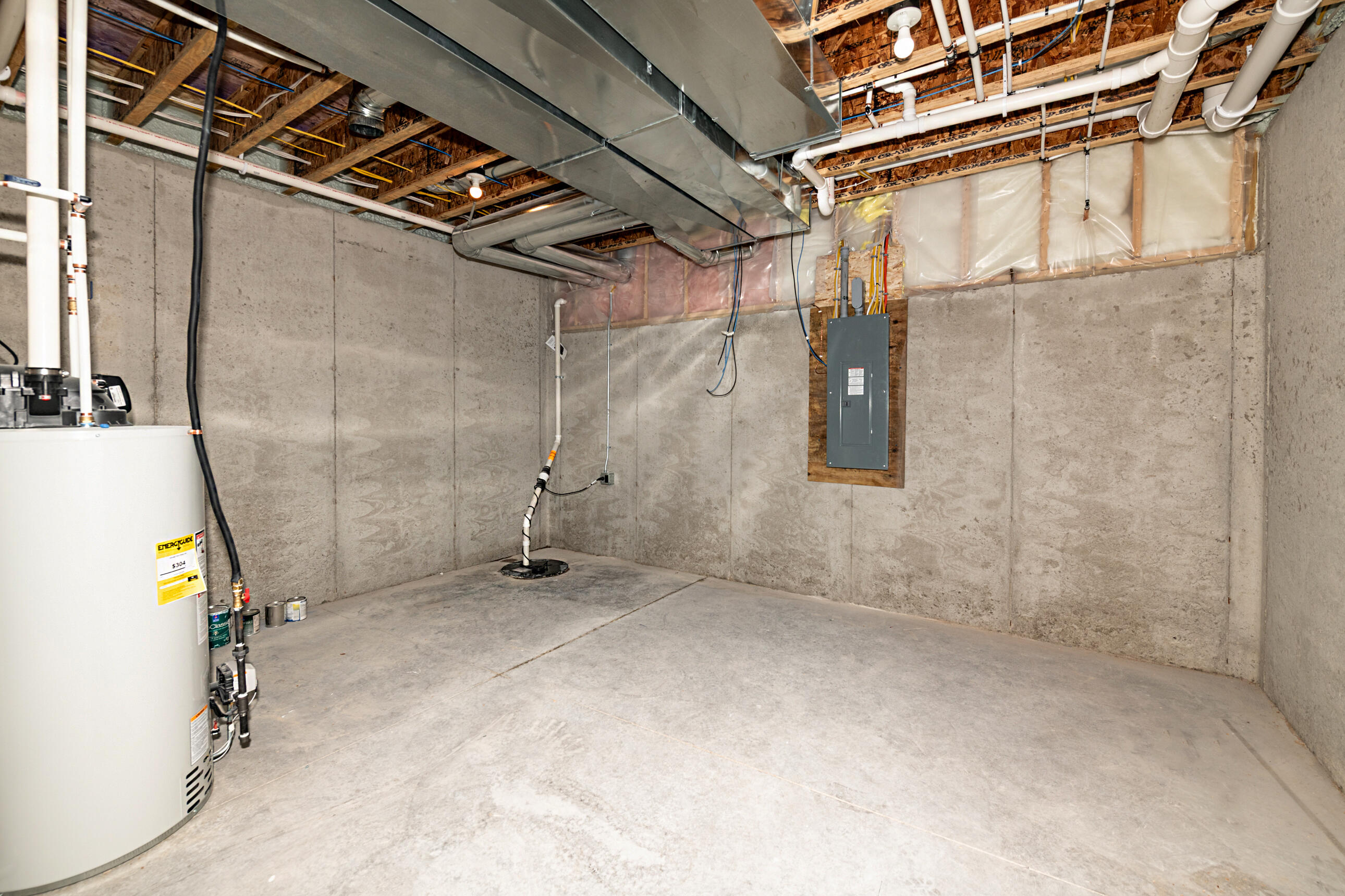 433 Niagara Avenue Sheboygan, WI 53081 - Photo 51 of 70 Lower Level Storage, Water Heater, Sump Pump
