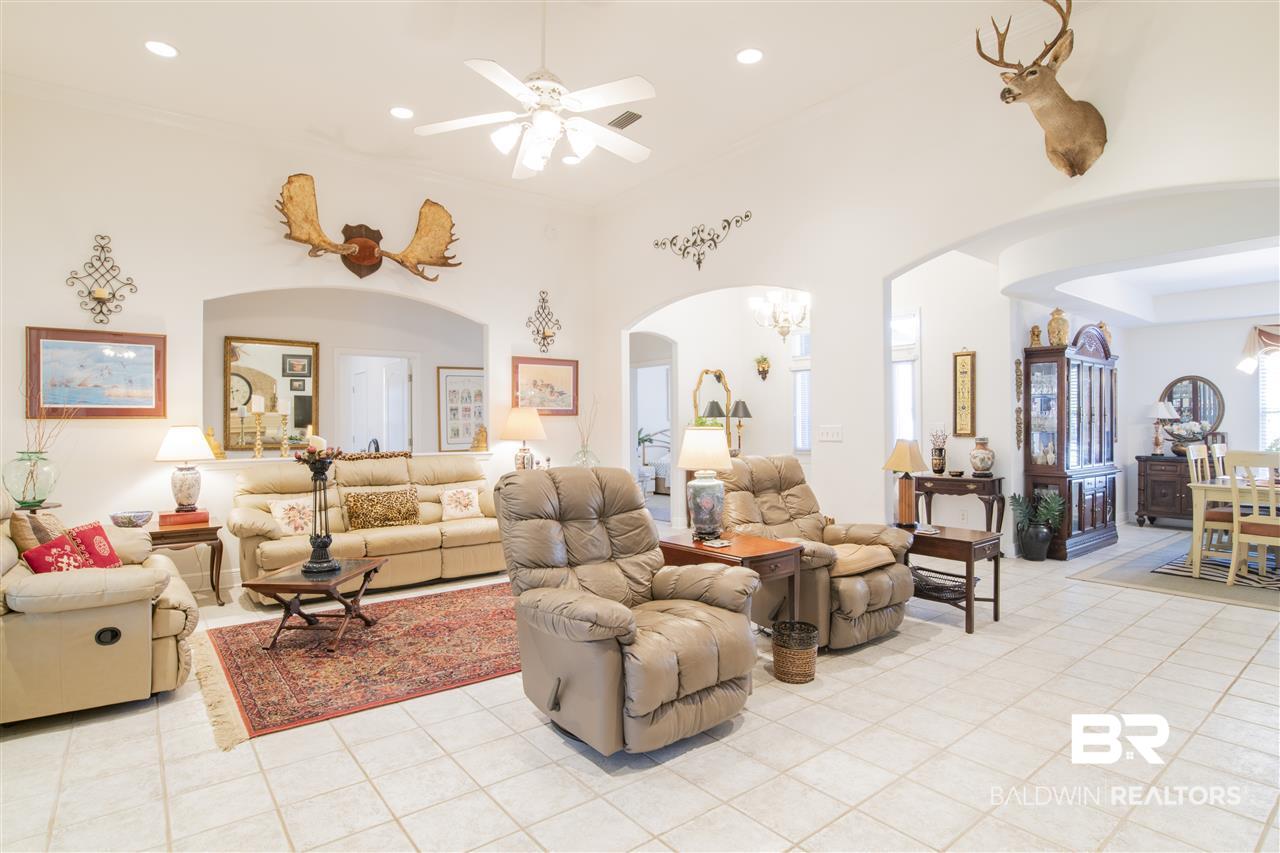 9110 Bay Point Drive Elberta, AL 36530 - Photo 11 of 50 Tiled flooring in all rooms except 3 BRS w/carpet.