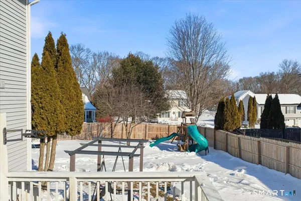 a view of outdoor space with seating