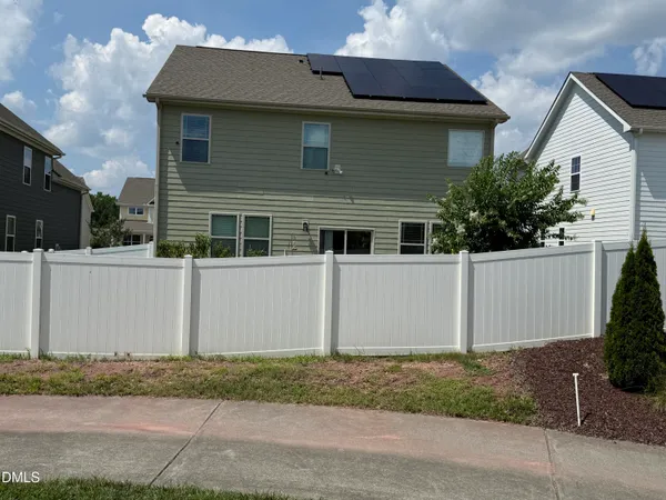 a view of a house with a window