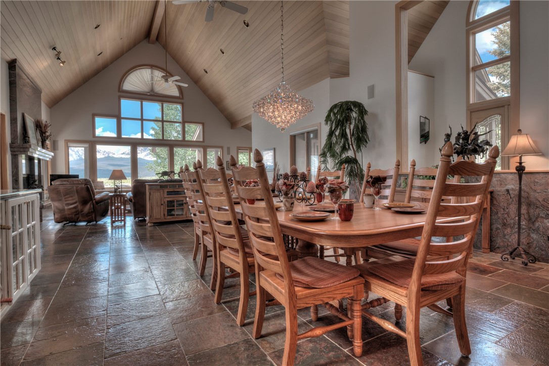 1996 Rodeo Drive Silverthorne, CO 80498 - Photo 18 of 35 a view of a dining room with furniture and wooden floor