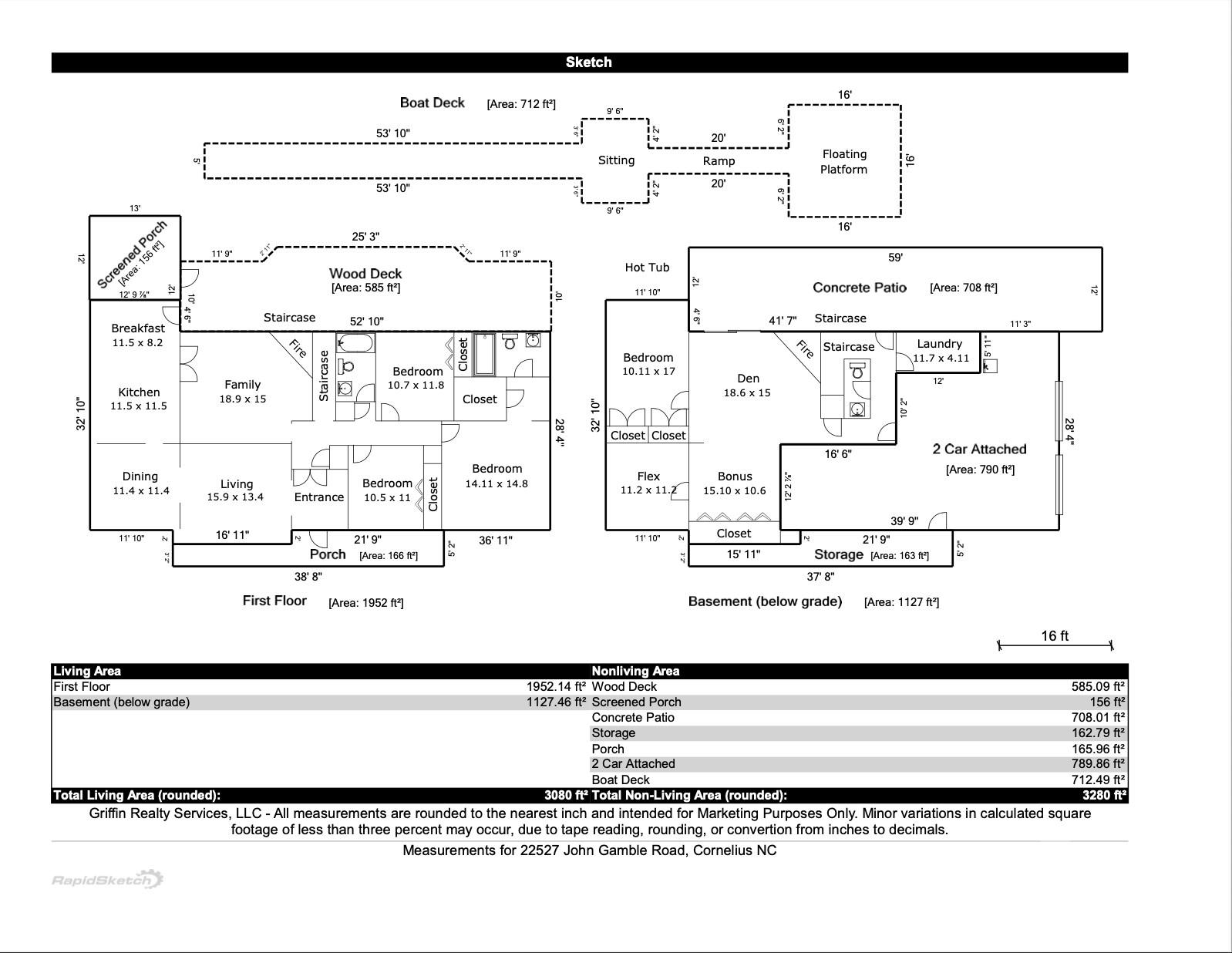 22527 John Gamble Road Cornelius, NC 28031 - Photo 33 of 33 a black and white photo of a painting