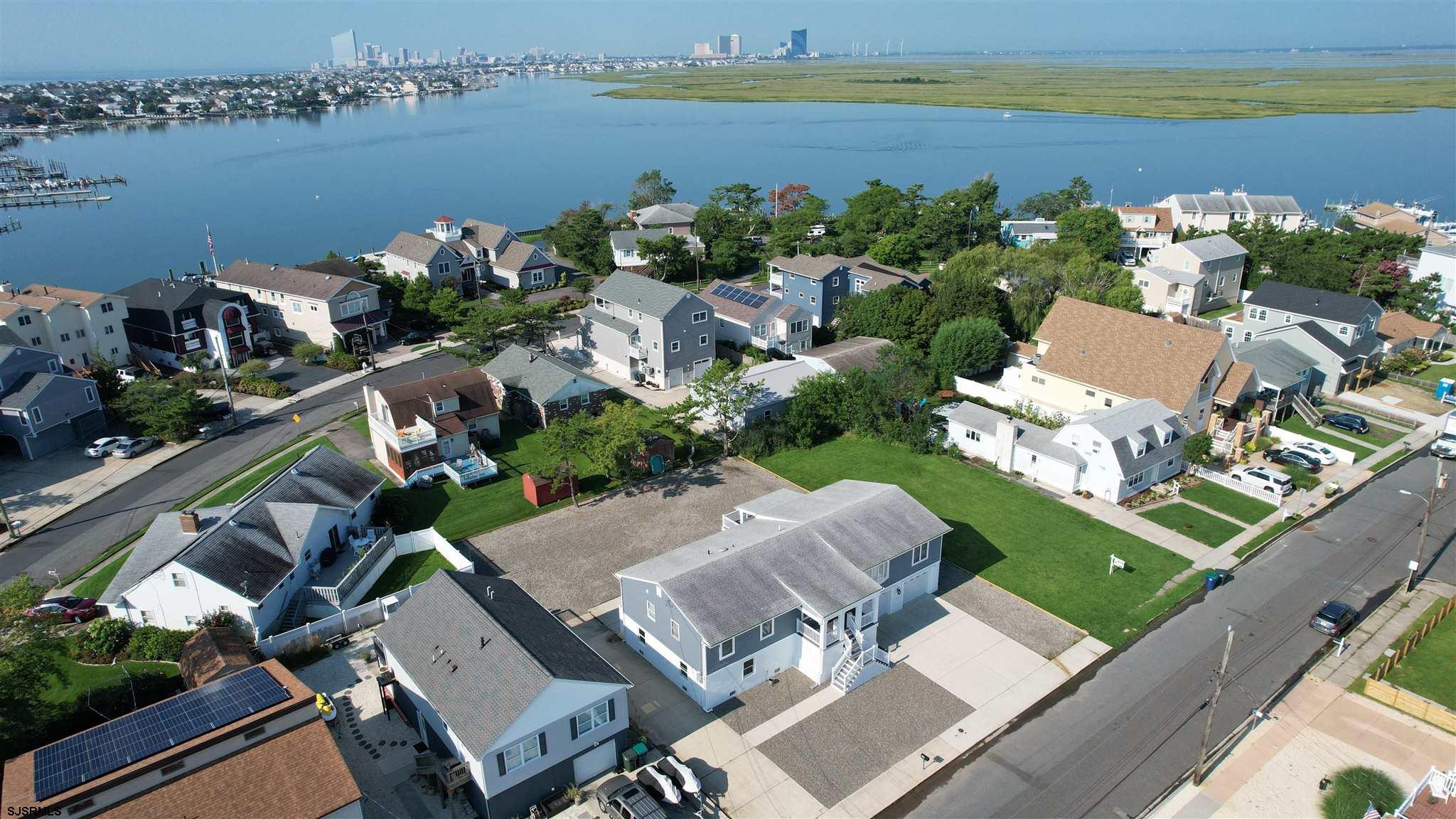 440 Hackney Place Brigantine, NJ 08203 - Photo 11 of 45 an aerial view of a house with a lake view