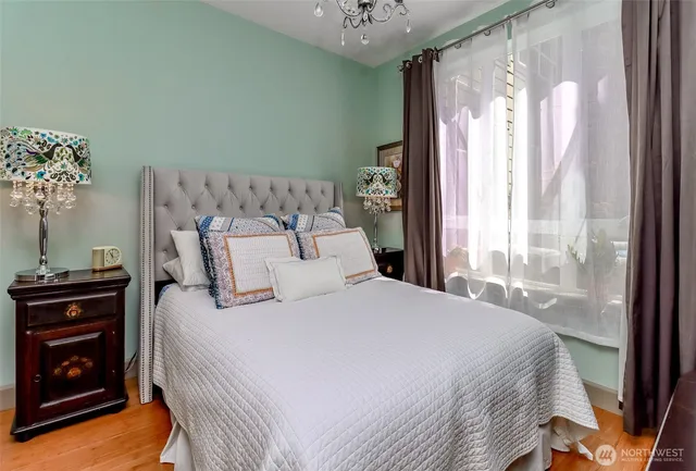 a view of room with furniture and flat screen tv