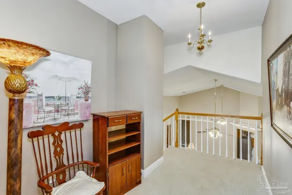 a view of livingroom with furniture