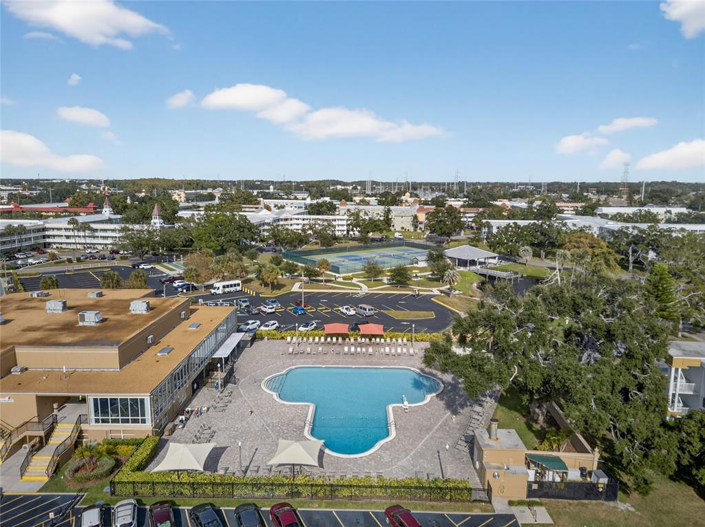 2292 Austrian Lane, Unit 26 Clearwater, FL 33763 - Photo 23 of 27 an aerial view of a city