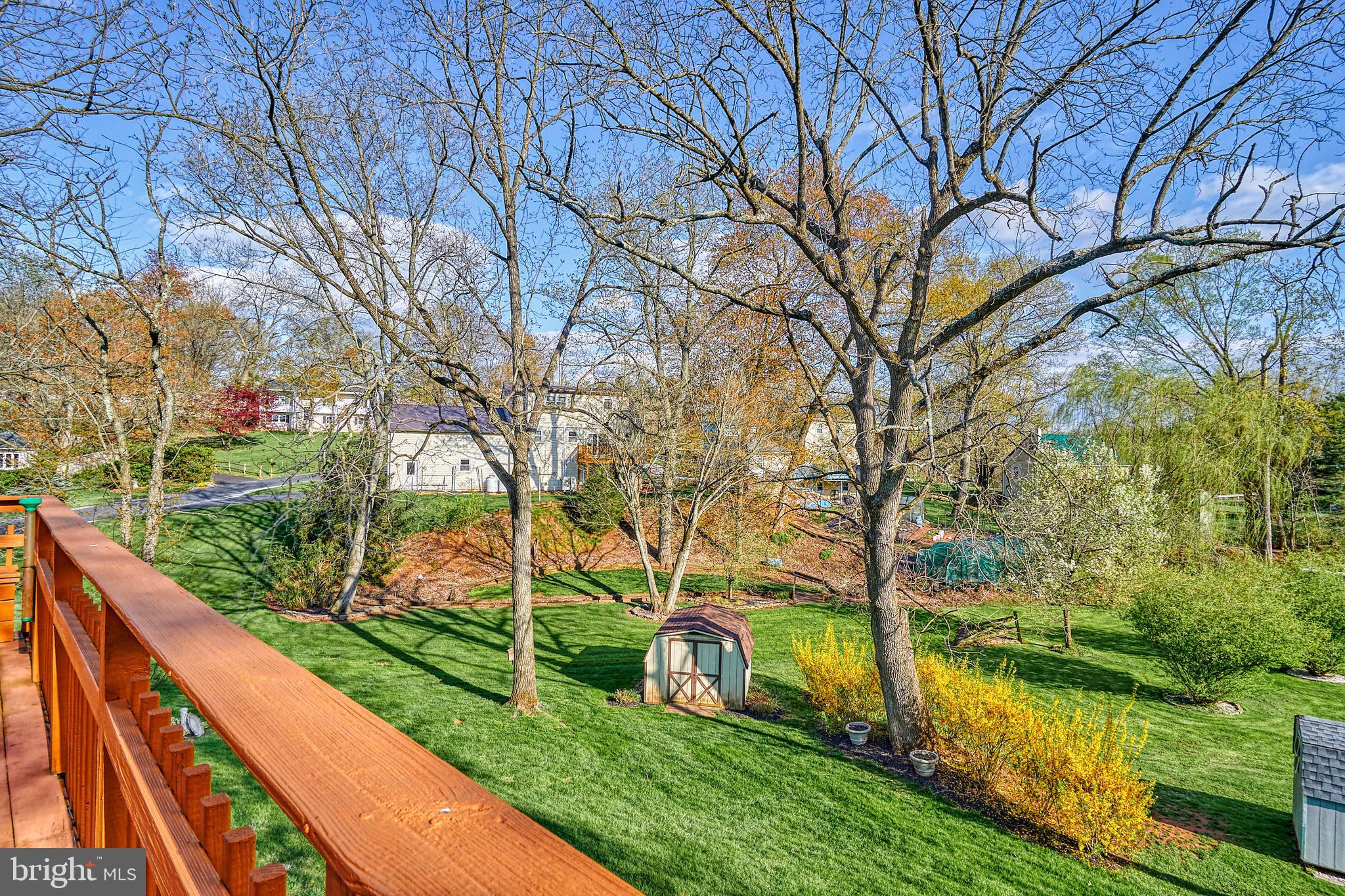 45 Sam Snead Circle Etters, PA 17319 - Photo 30 of 34 a view of a backyard with wooden fence