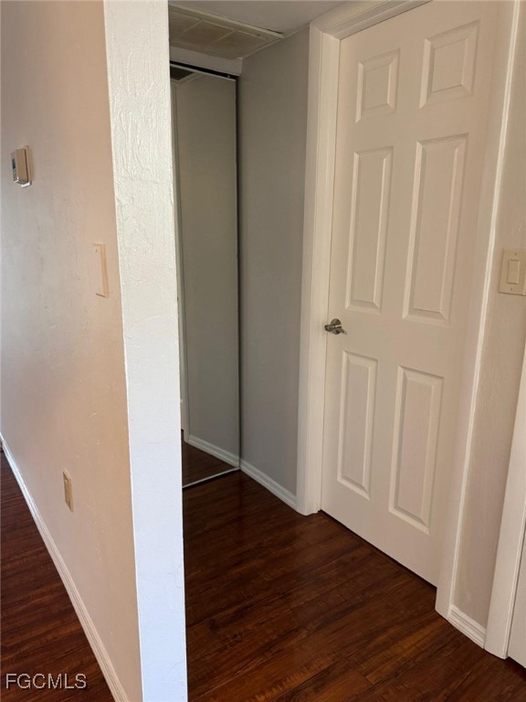 1211 Barrett Road, Unit 1106 North Fort Myers, FL 33903 - Photo 14 of 28 a view of a hallway with wooden floor