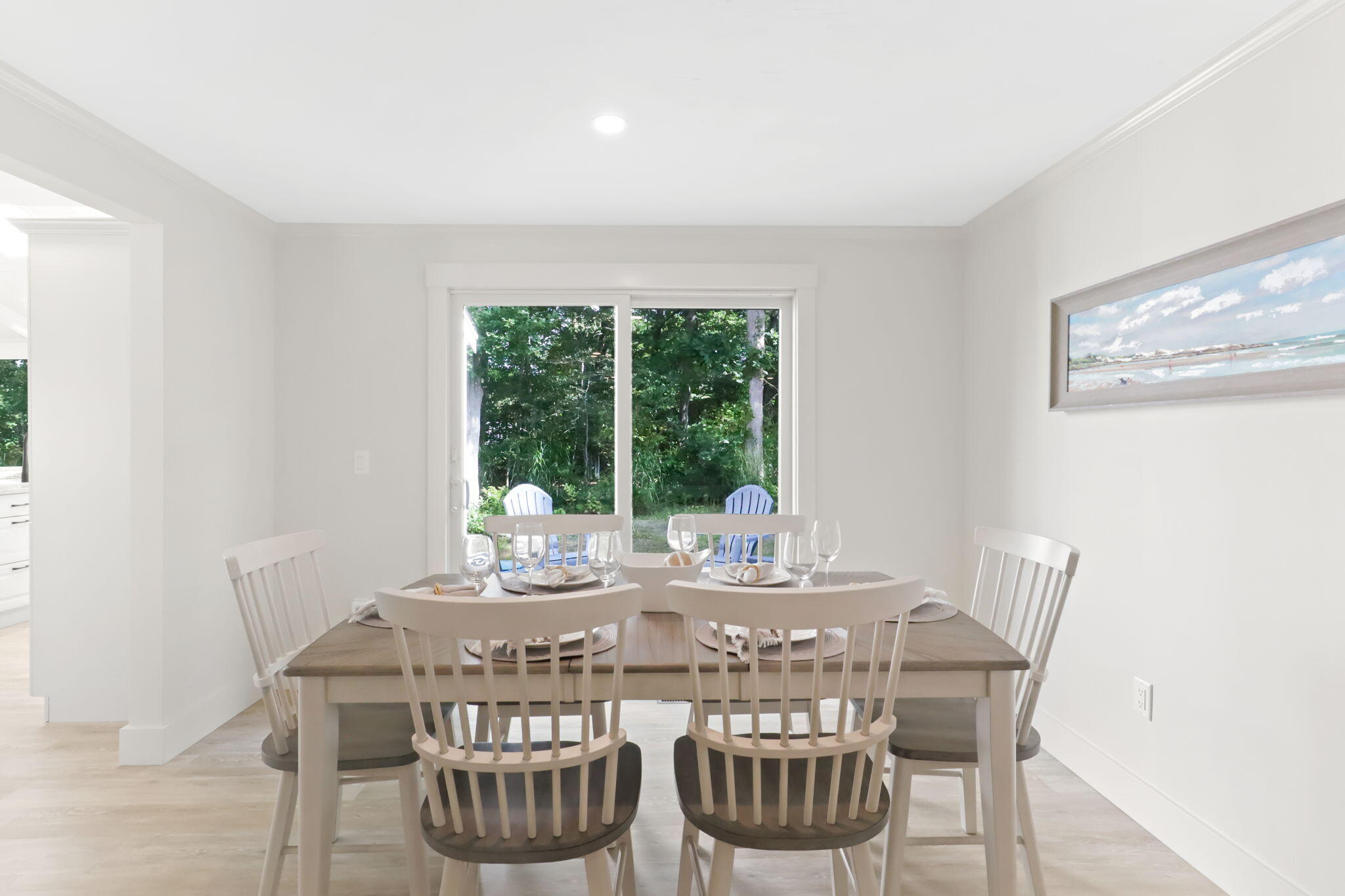 193 Northgate Road Chatham, MA 02633 - Photo 16 of 72 a view of a dining room with furniture window and outside view