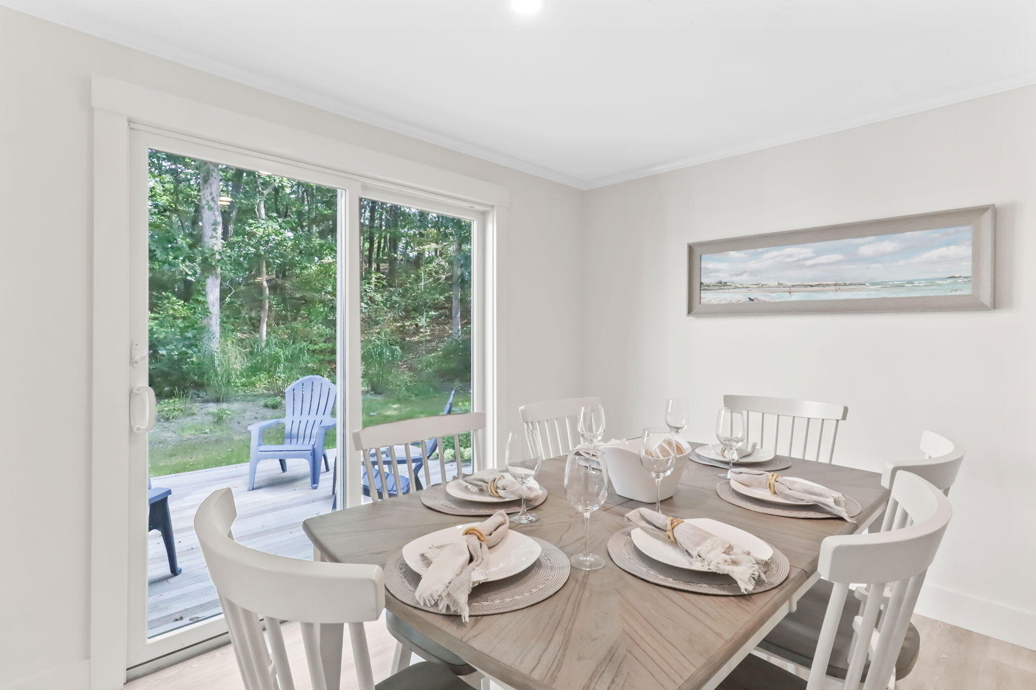 193 Northgate Road Chatham, MA 02633 - Photo 17 of 72 a view of a dining room with furniture window and outside view
