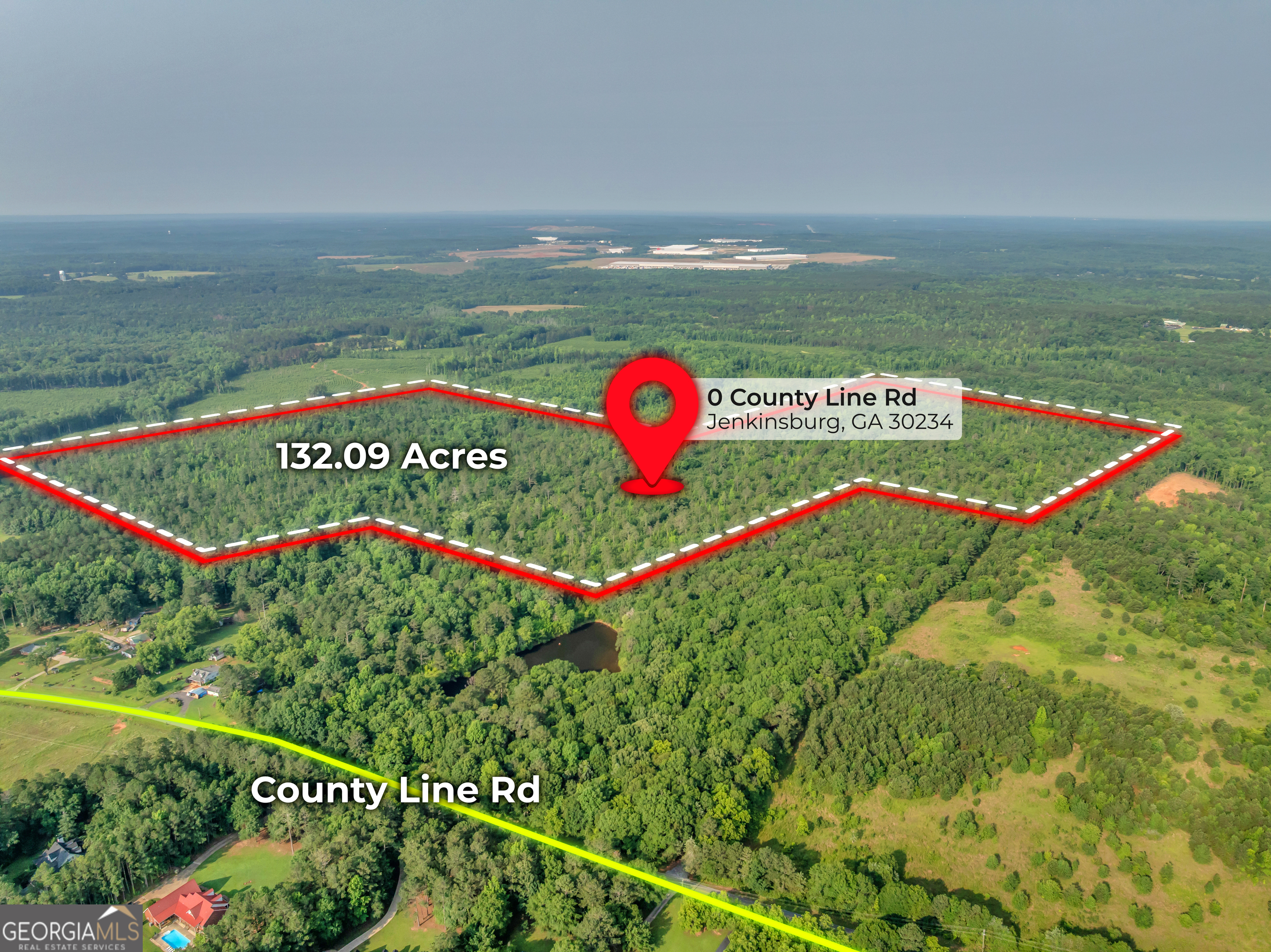 0 County Line Road Jenkinsburg, GA 30234 - Photo 2 of 24 a view of a tennis court