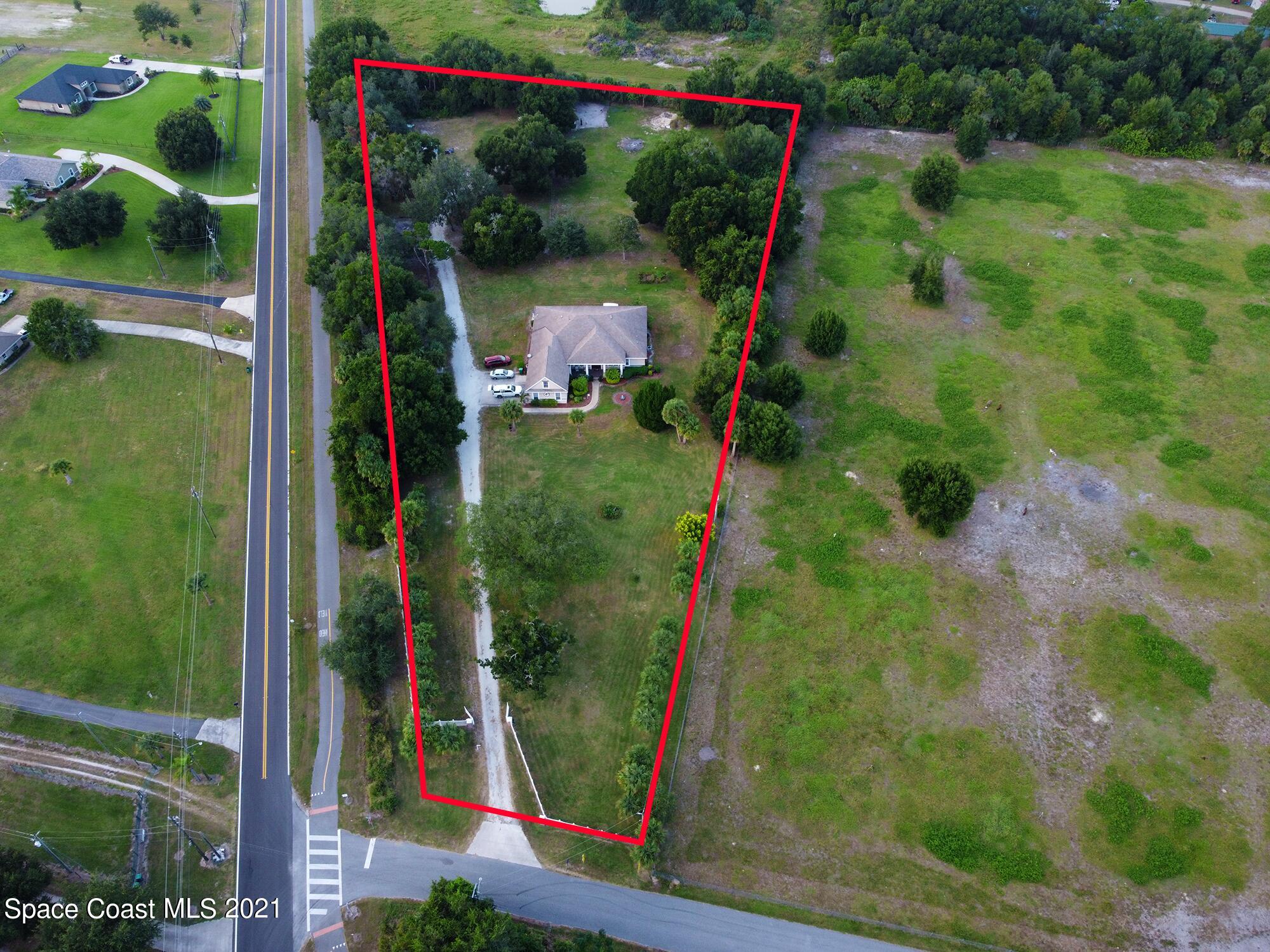 3712 Glenn Road Mims, FL 32754 - Photo 46 of 51 Aerial 2