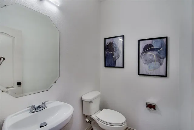 a view of front door