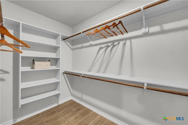 a view of walk in closet