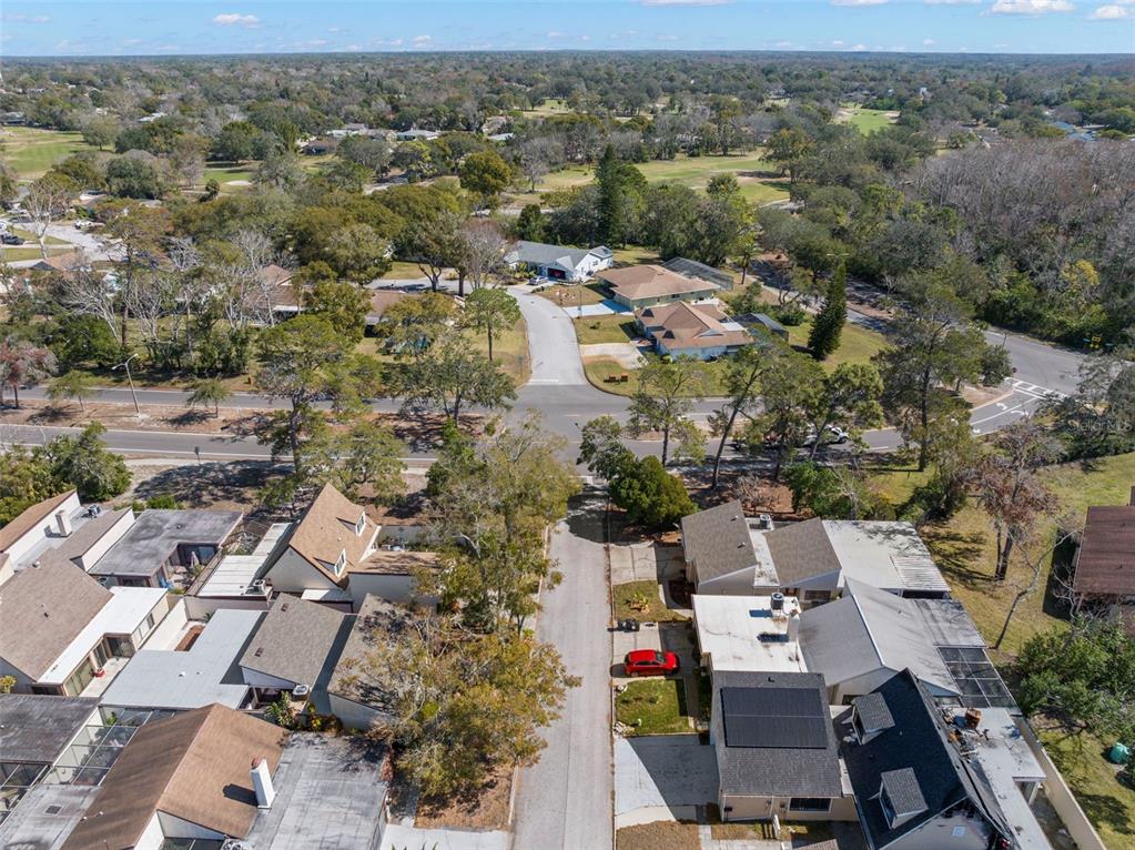 7514 Rocky Point Drive Hudson, FL 34667 - Photo 33 of 38 an aerial view of residential houses with outdoor space