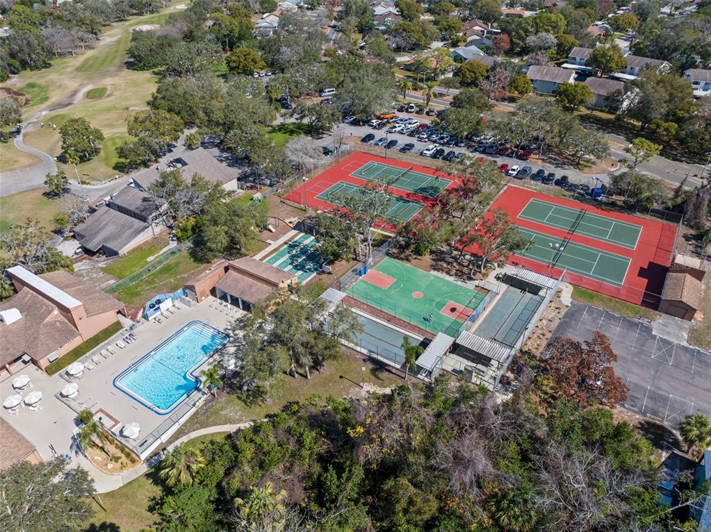 7514 Rocky Point Drive Hudson, FL 34667 - Photo 35 of 38 an aerial view of a house with a yard