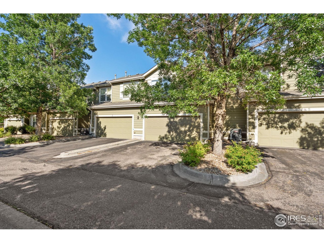 1900 68th Avenue, Unit 4 Greeley, CO 80634 - Photo 32 of 40 a view of a yard with plants and a tree