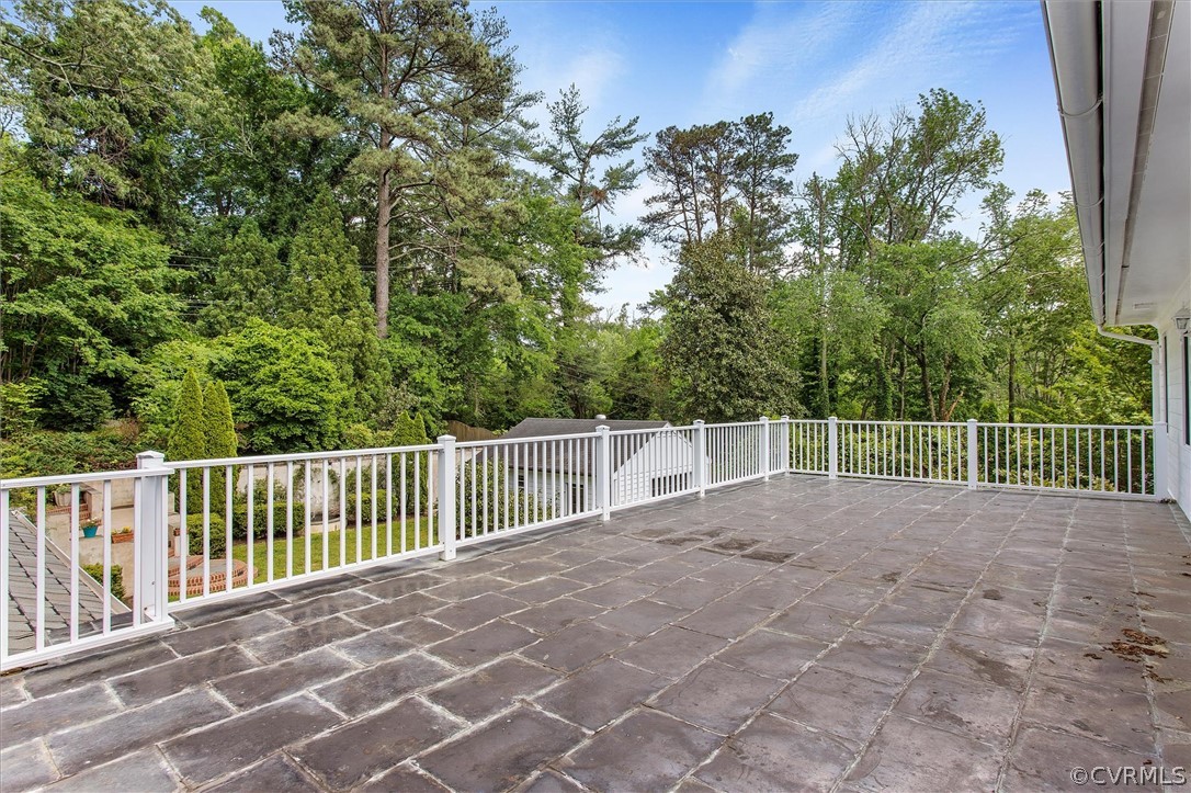 233 Ross Road Henrico, VA 23229 - Photo 36 of 48 a view of a backyard with a trees