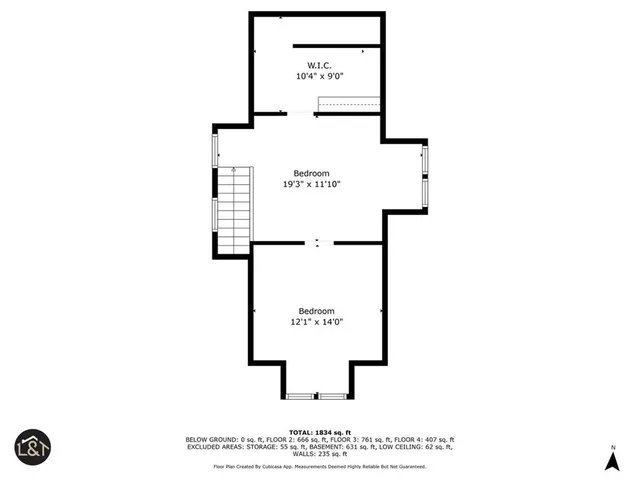 a view of a balcony with wooden floor