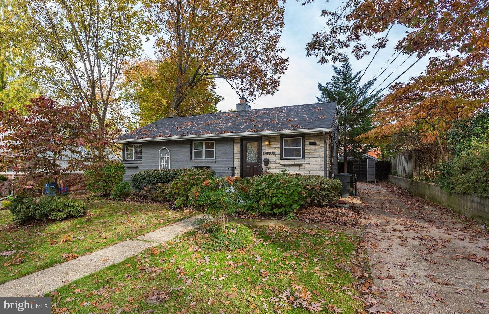 10205 Procter Street Silver Spring, MD 20901 - Photo 1 of 38 a view of a house with yard and a garden