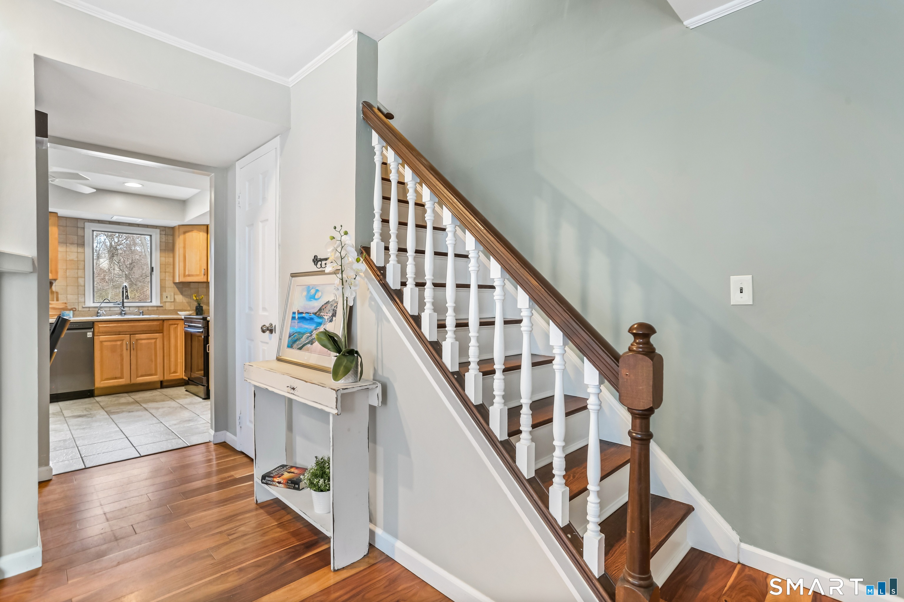 40 Sullivan Place Bridgeport, CT 06610 - Photo 13 of 21 a view of entryway and hall with wooden floor