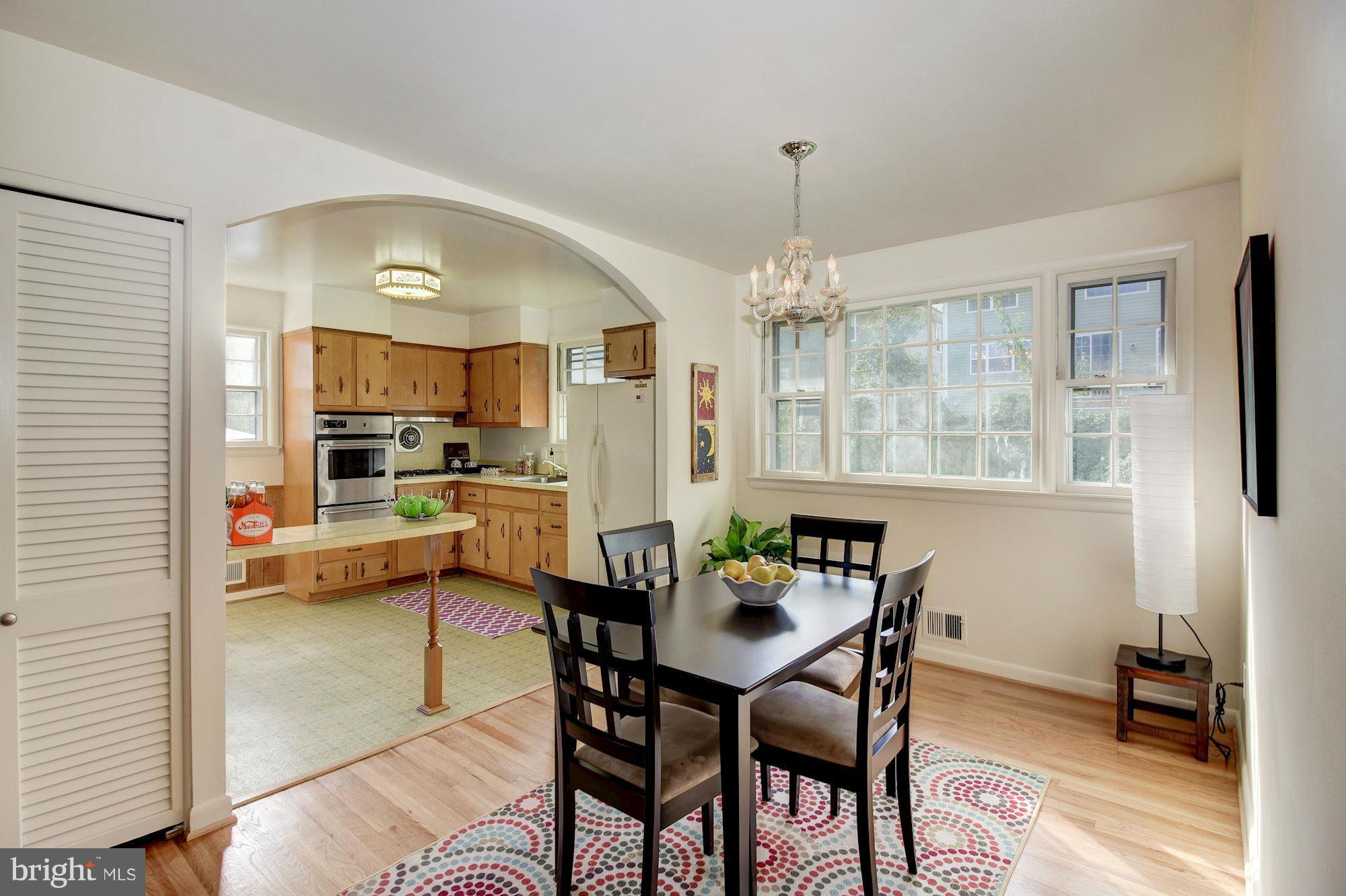 3704 Nimitz Road Kensington, MD 20895 - Photo 5 of 23 Dining Room into Kitchen