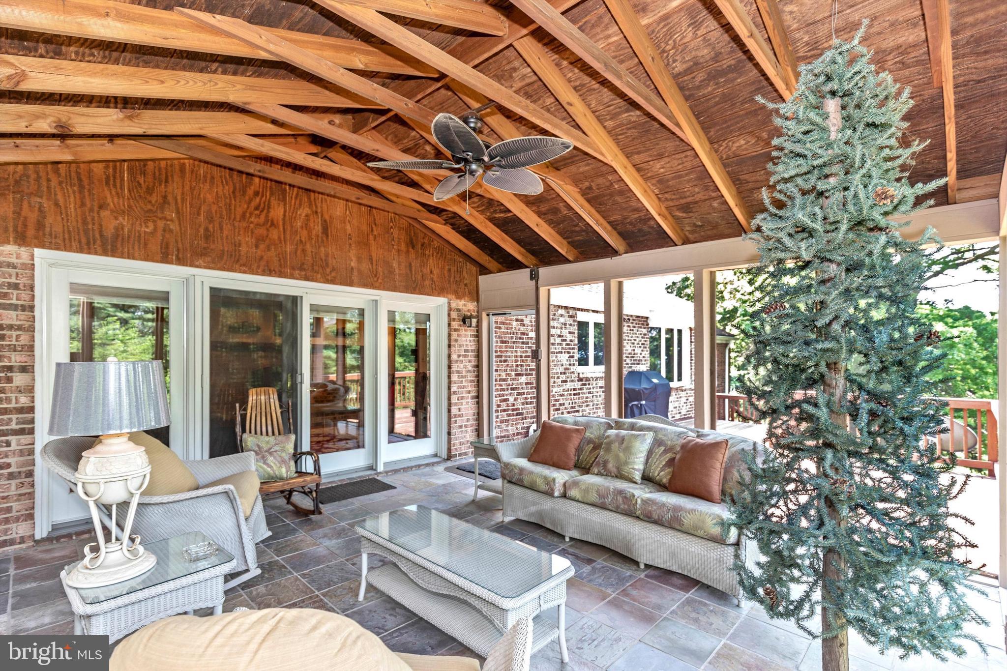 7402 Round Hill Road Frederick, MD 21702 - Photo 22 of 75 Covered Screened Porch