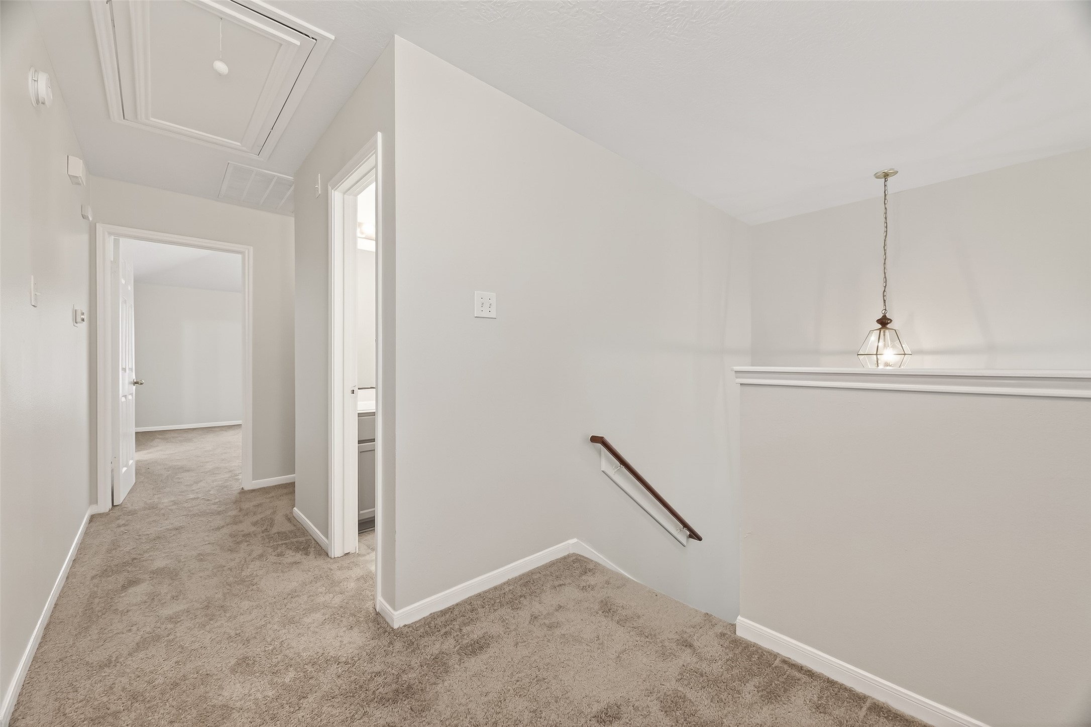 5439 Baslow Drive Katy, TX 77449 - Photo 16 of 31 a view of a room with rack on the wall