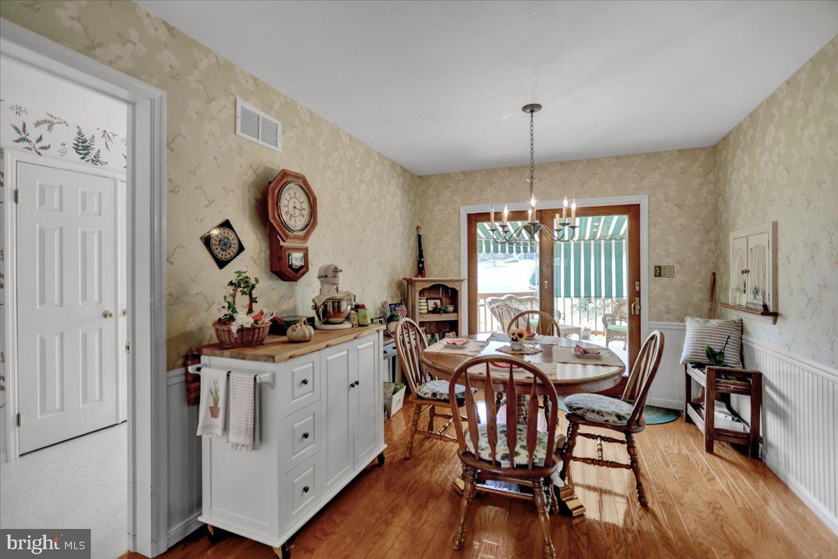 2955 Reedy Road Reading, PA 19608 - Photo 8 of 34 Breakfast Area with patio door to the deck