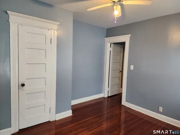 wooden floor in an empty room