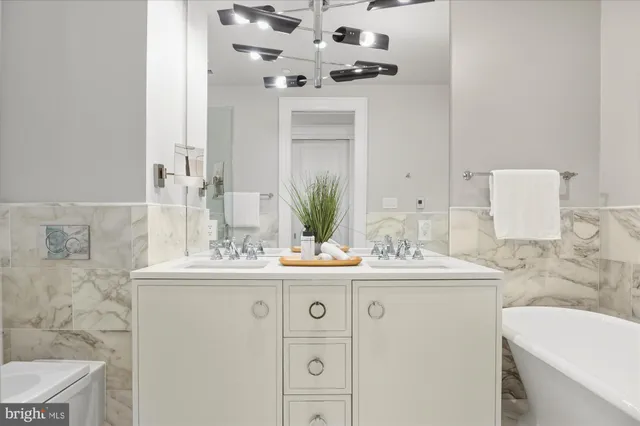 a bathroom with a sink