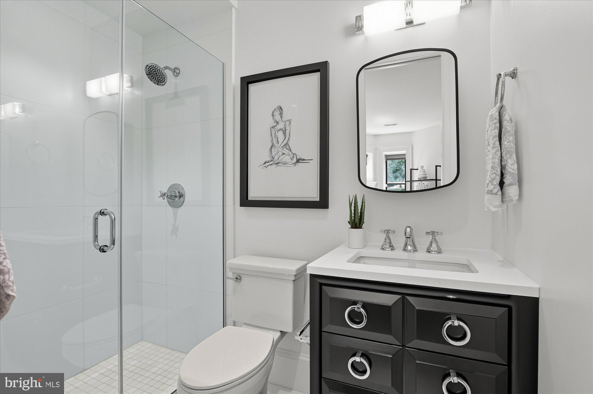 1309 R Street Northwest, Unit 1 Washington, DC 20009 - Photo 38 of 56 En-suite gorgeous bathroom