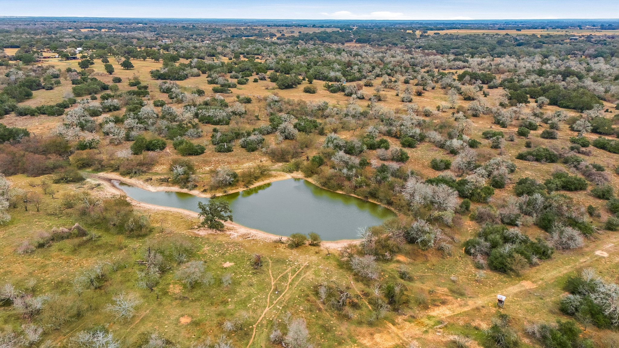Tbd Tbd Mission Valley Road Cuero, TX 77954 - Photo 12 of 15 an aerial view of residential houses with outdoor space