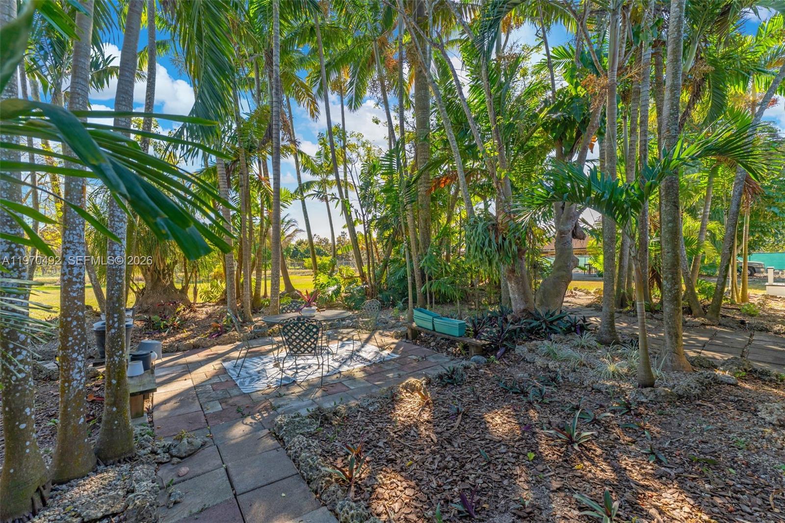 20076 Southwest 190th Street Miami, FL 33187 - Photo 29 of 32 a backyard of a house with lots of green space