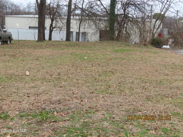 a view of outdoor space with garden