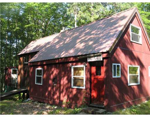 Lot 43 Knight Road Waterboro, ME 04087 - Photo 2 of 3 Exterior Front. Side view of camp