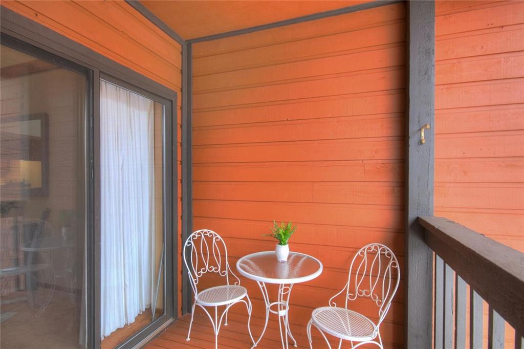 500 Bills Ranch Road, Unit 321 Frisco, CO 80443 - Photo 19 of 27 a view of a door and chair in the balcony