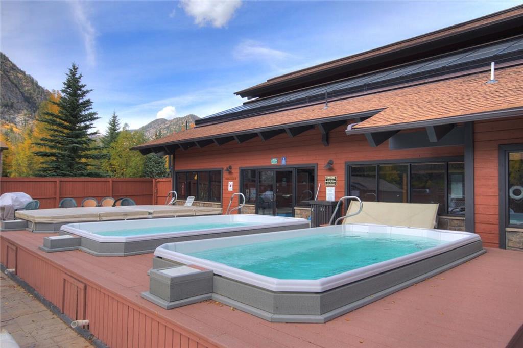 500 Bills Ranch Road, Unit 321 Frisco, CO 80443 - Photo 23 of 27 a view of a swimming pool with a patio