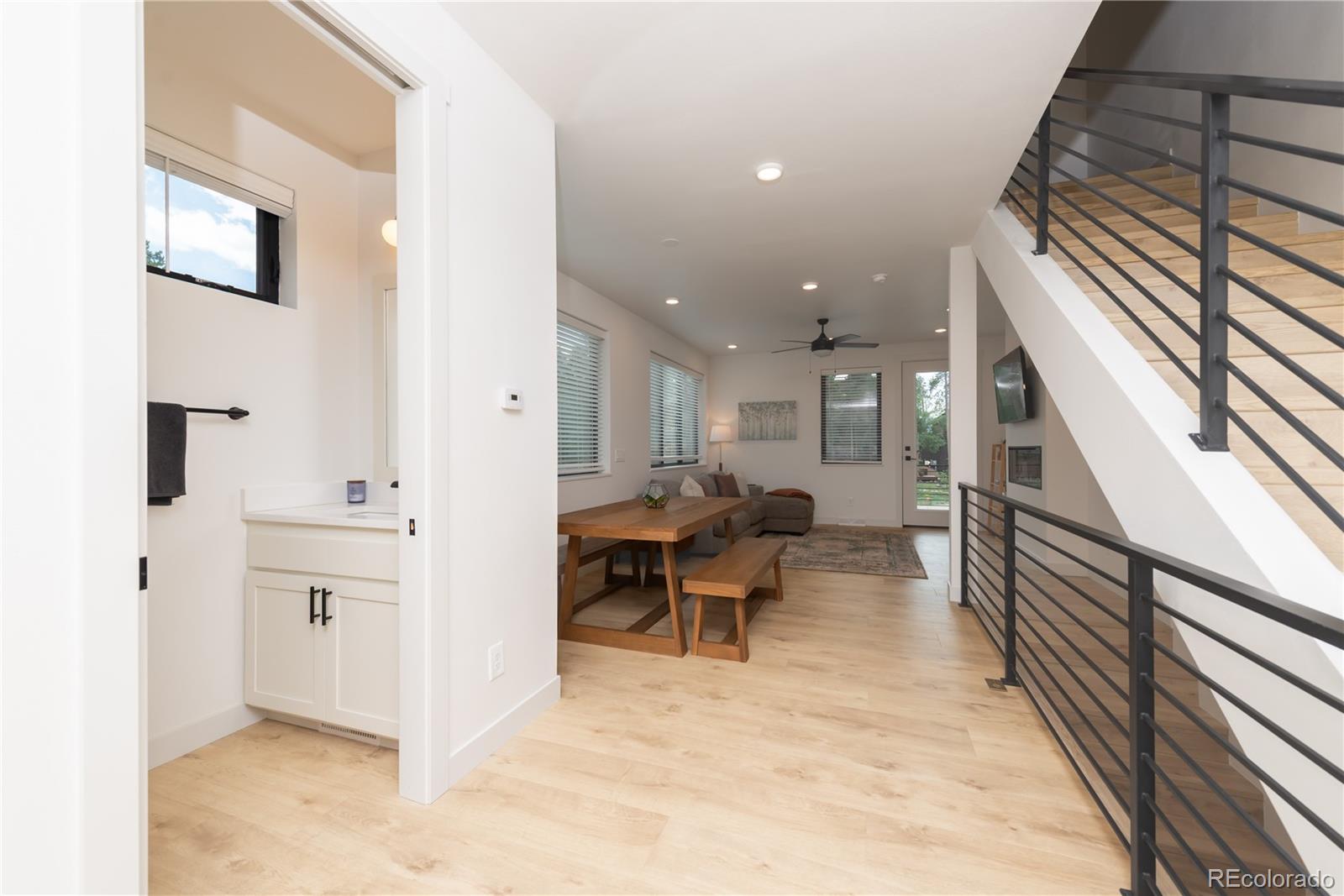 853 Ferret Lane Fraser, CO 80442 - Photo 24 of 32 a view of a hallway with seating area