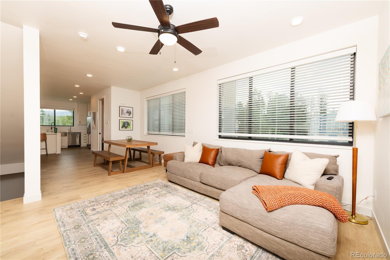 853 Ferret Lane Fraser, CO 80442 - Photo 7 of 32 a living room with furniture and a large window