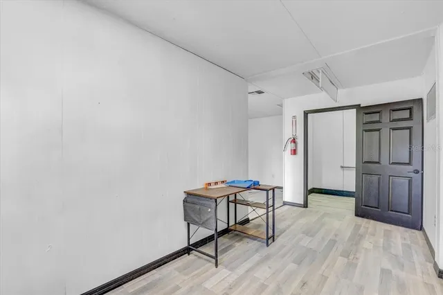 an aerial view of residential house with outdoor space