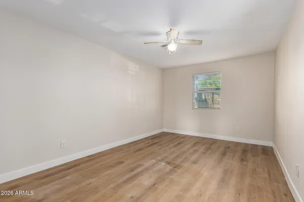 wooden floor in an empty room