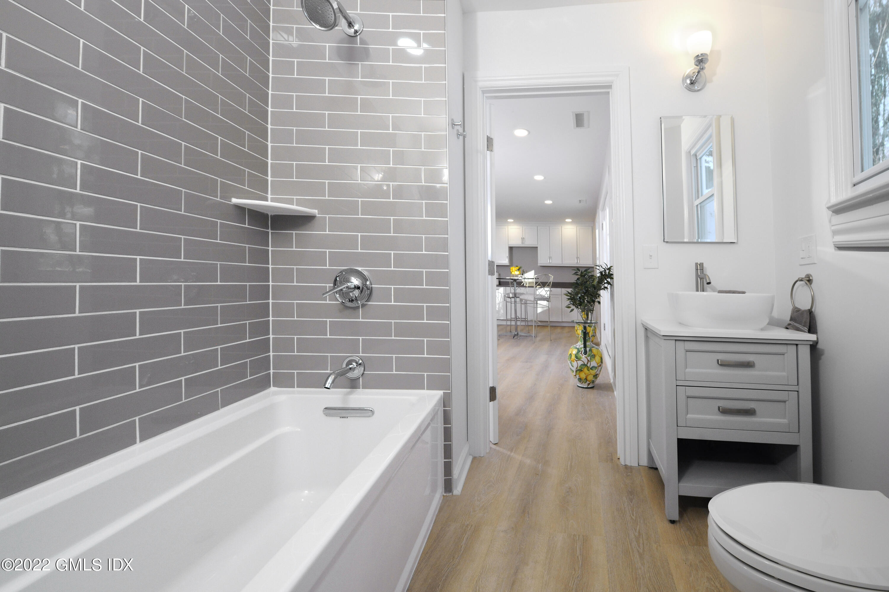 5 Anderson Road Greenwich, CT 06830 - Photo 22 of 31 a bathroom with a sink a toilet and shower