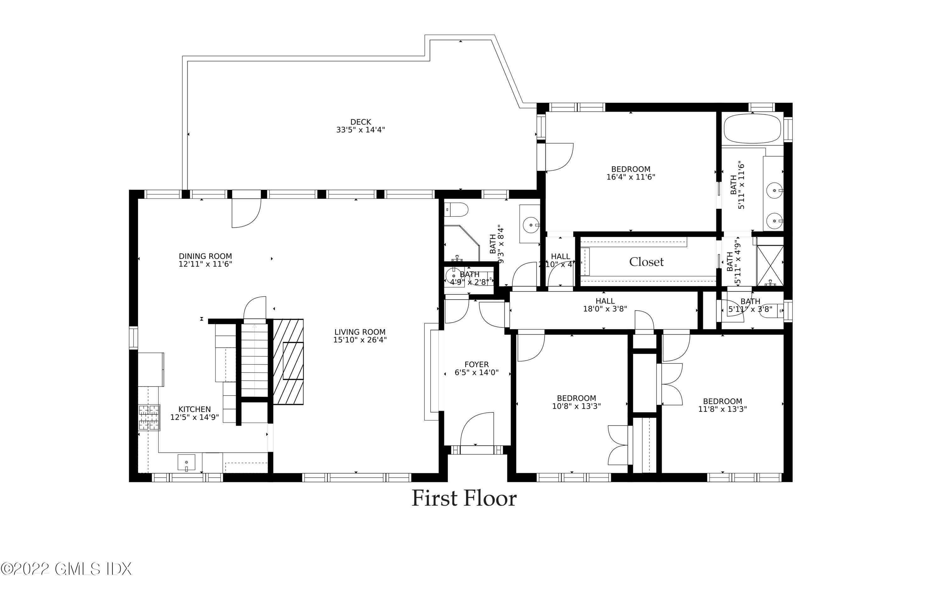 5 Anderson Road Greenwich, CT 06830 - Photo 30 of 31 a picture of a floor plan